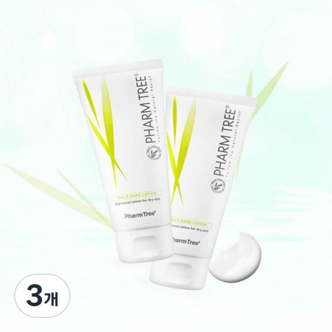 팜트리 데일리 케어 크림, 3개, 100ml