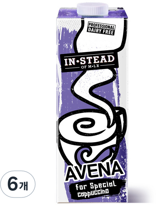 테라에판 프로페셔널 오트 바리스타 에디션, 6개, 1L