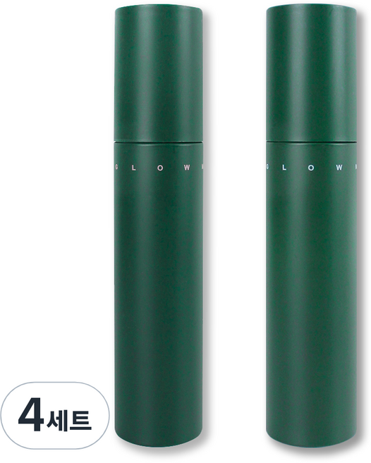 글로우몬스터 시카 퍼퓸 미스트 포 바디 시크릿가든 100ml + 라 튤립 100ml 세트, 4세트