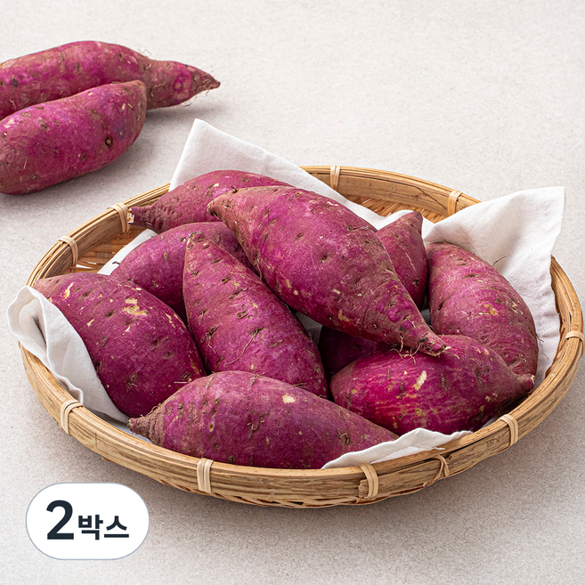 맛있는 밤고구마, 2박스, 1.5kg