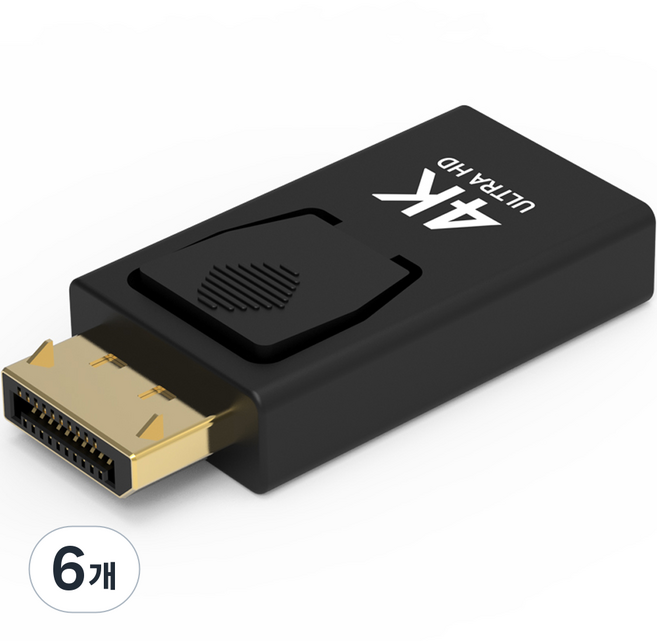 넥스트유 4K60Hz DP to HDMI 컨버터, NEXT-1441DPHD-4K, 6개