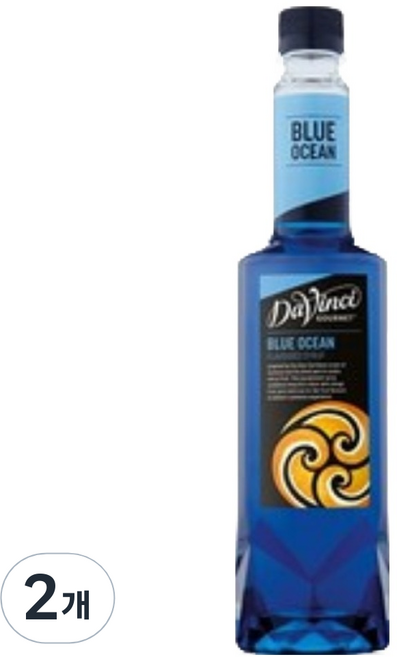 다빈치 블루오션 시럽, 750ml, 2개