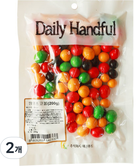 花生巧克力球, 200g, 2個