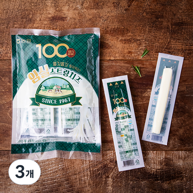 농협 임실 스트링치즈 10개입, 200g, 3개