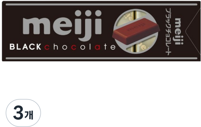 meiji 明治 黑巧克力, 41g, 3個