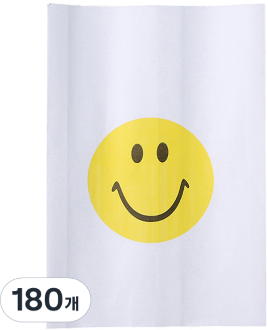 Tree 스마일 로고 M형 페이퍼백 11 x 16 x 2 cm, 180개