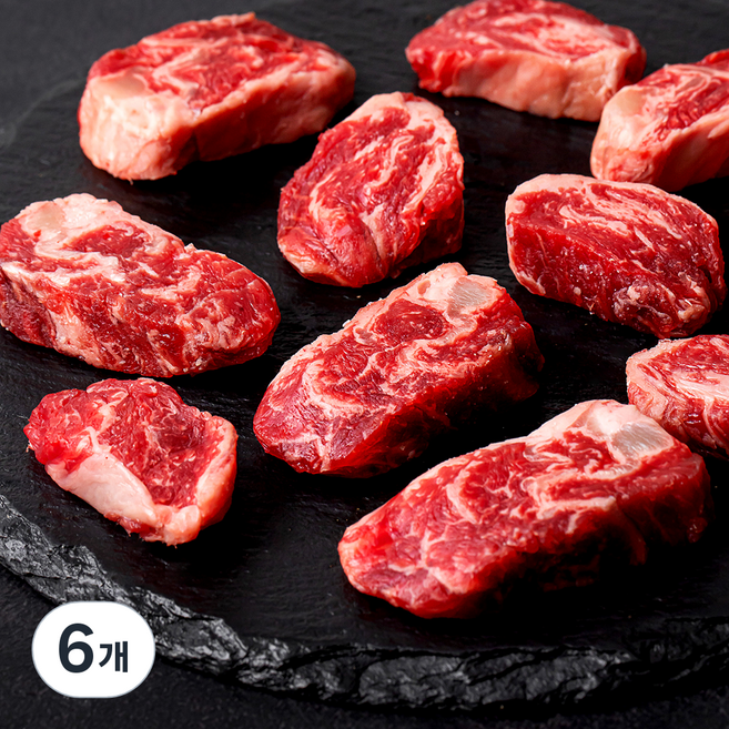 설로인 한우 안심추리 1등급 (냉장), 150g, 6개