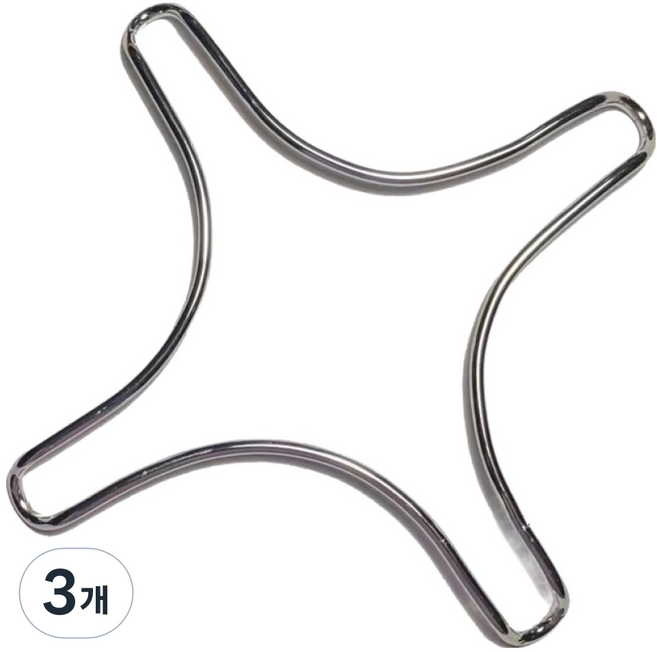 하비에 모카포트 가스레인지 사발이 받침대 195mm, 단색, 3개