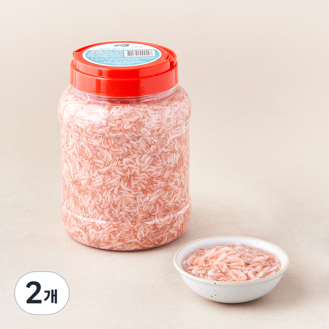 여담찬 새우젓, 2kg, 2개