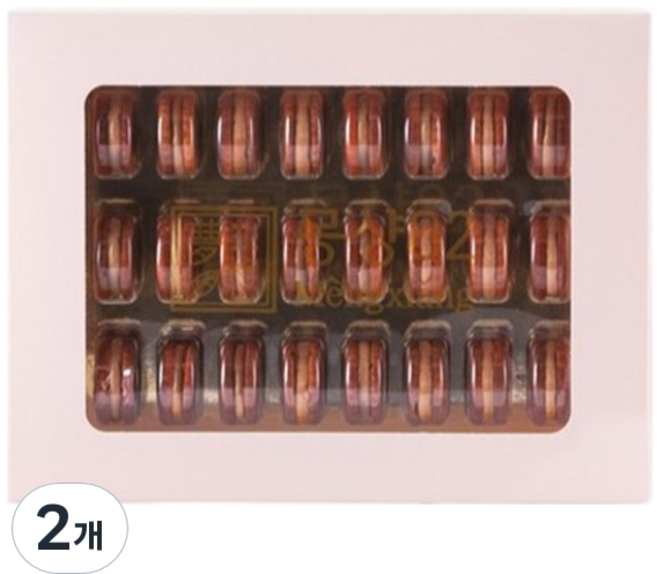 몽샹82 코인 커피 누가크래커 24p + 쇼핑백, 144g, 2개