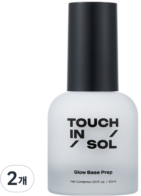 터치인솔 글로우 베이스 프렙 30ml, 2개, 화이트