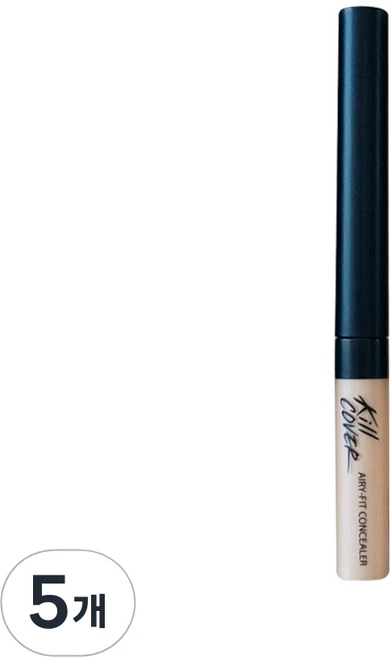 클리오 킬커버 에어리핏 컨실러 3g, 02란제리, 5개 - 쿠팡