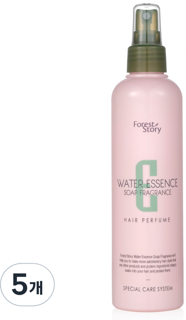 포레스트스토리 향기주는 워터에센스 비누향, 252ml, 5개