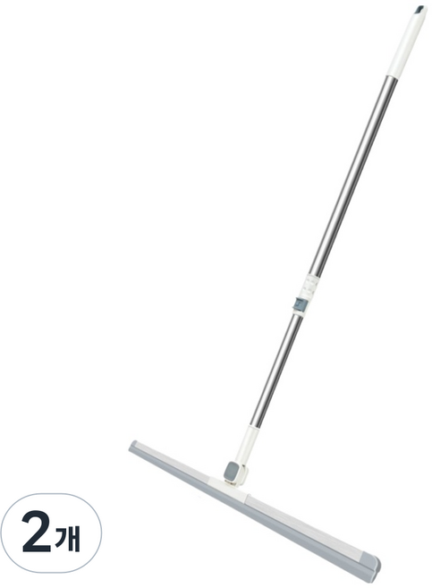 달콤무드 물기제거 와이드 롱 스퀴지 화이트, 2개