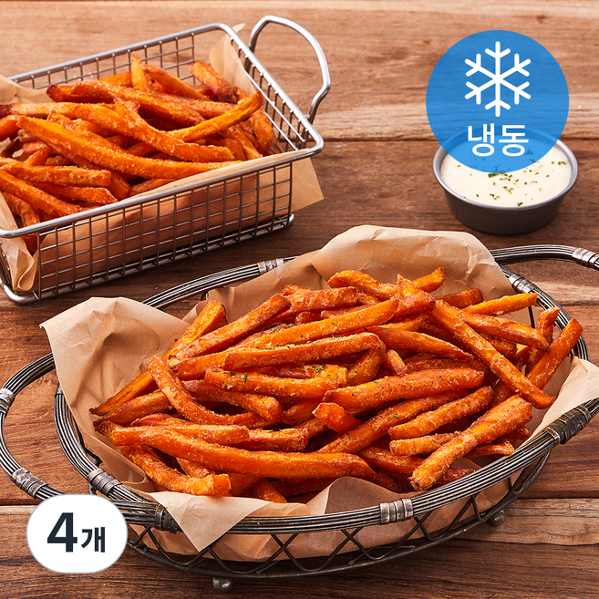 램웨스턴 바닐라향 슈가시즌드 스위트 포테이토 (냉동), 1.36kg, 4개