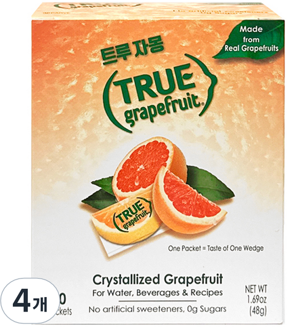 트루시트러스 트루자몽, 800mg, 60개입, 4개