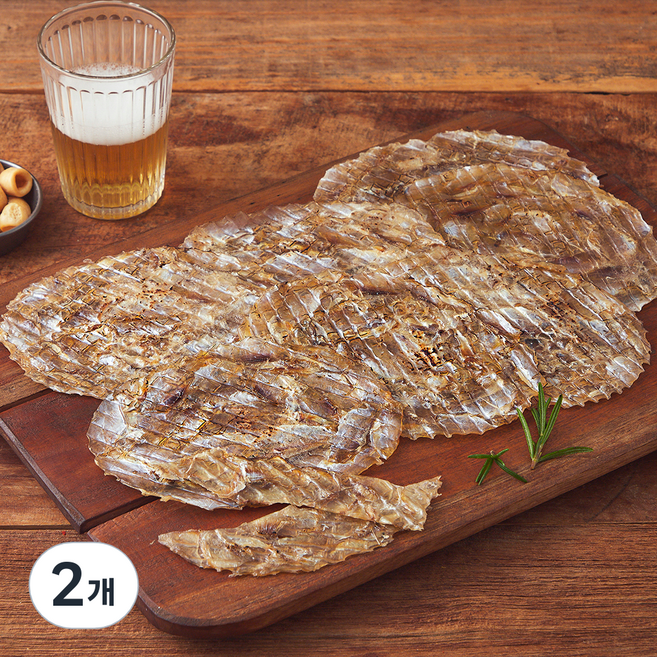 강릉상회 쫄깃한 쥐치포, 2개, 300g