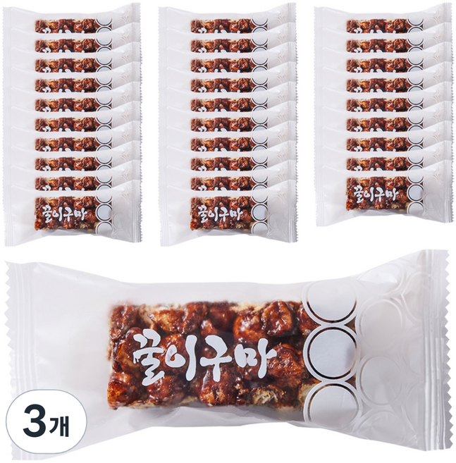 꿀이구마 말랑 초코 오란다 30p, 480g, 3개