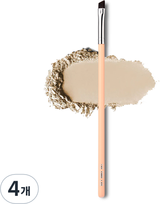 더툴랩 프리시전 아이브로우 브러쉬 229, 혼합색상, 4개