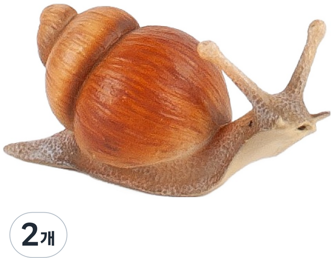 모모스 달팽이 피규어, 2개