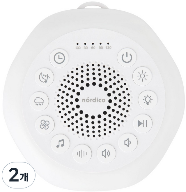 노르디코 백색소음기 수유등, 2개