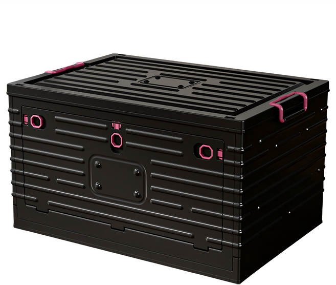 7202折疊箱 小款, 全黑, 1個