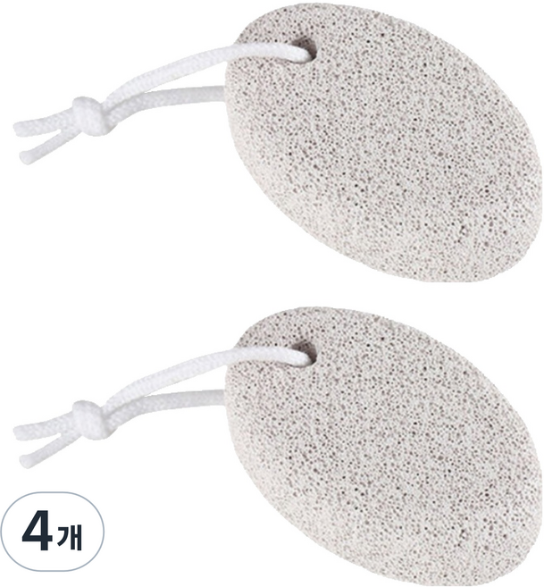 Sun & Dream 火山石去角質磨腳石, 70g, 4個, 1入