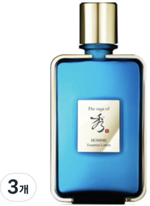 더사가오브수 옴므 에센셜 로션, 130ml, 3개
