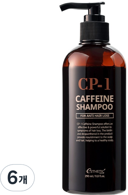씨피원 카페인 샴푸, 290ml, 6개