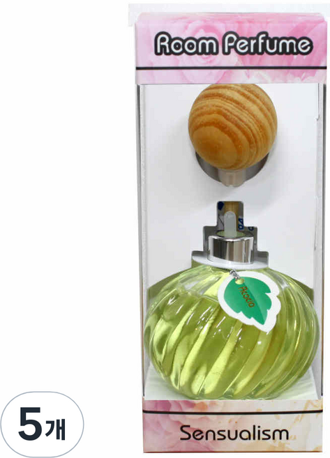 센슈얼리즘 노블레스 룸퍼퓸 실내방향제 아카시아, 5개, 50ml, 꽃향