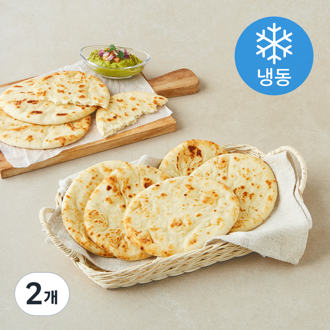 세미원 미션 피타라바쉬 (냉동), 72g, 2개, 8개입