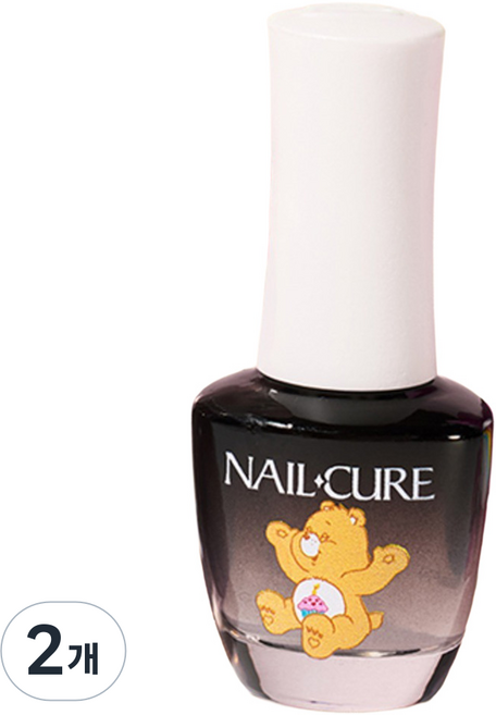 반디BANDI 케어베어 네일큐어 다이아포스 강화제, 2개, 7ml