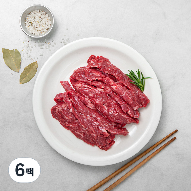 쉐프 파트너 호주산 와규 업진안살 구이용 (냉장), 300g, 6팩