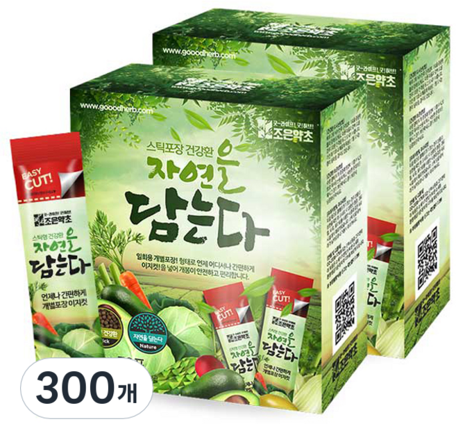 굿허브 조은약초 자연을 담는다 스틱형 칡환, 300개, 3g