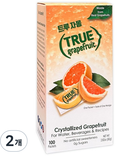 트루시트러스 트루자몽 에이드분말, 800mg, 100개입, 2개