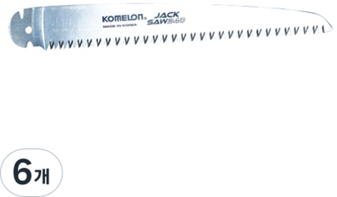 코메론 접톱날 180mm FE-180B, 6개
