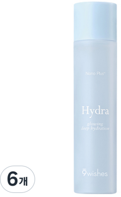 나인위시스 하이드라 앰플 토너 나노 플러스, 150ml, 6개