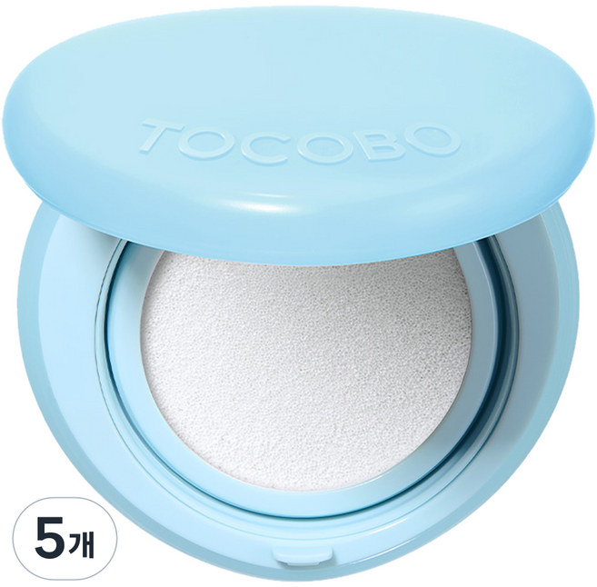 TOCOBO 柔霧防曬氣墊粉餅 SPF50+ PA++++, 13g, 5個