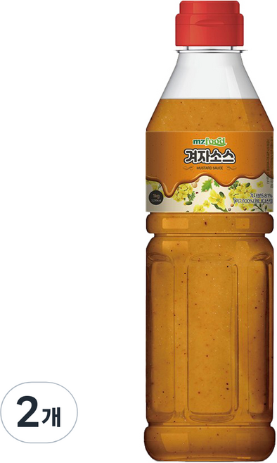 엠지푸드 겨자소스, 1kg, 2개