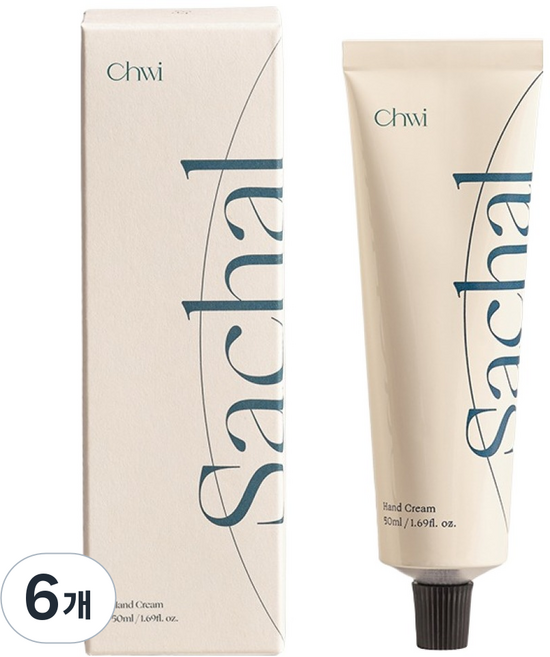 취 핸드크림 사찰, 50ml, 6개