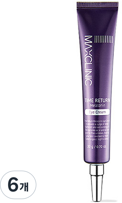 MAXCLINIC 逆時褪黑素眼霜, 20g, 6個