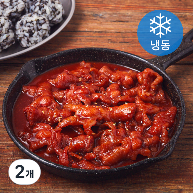 서초국물닭발 무뼈 매운맛 (냉동), 300g, 2개