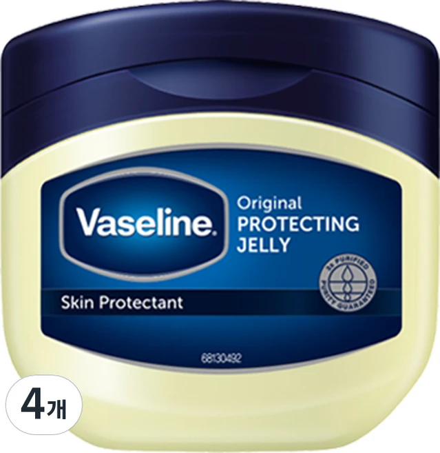 바세린 프로텍팅 젤리 멀티밤, 오리지널, 50ml, 4개 - 쿠팡