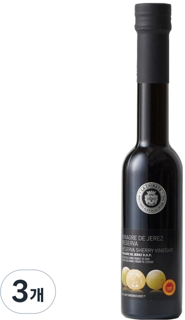 라치나타 레세르바 쉐리비니거, 270ml, 3개