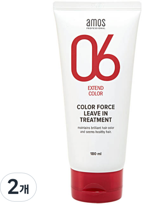 아모스프로페셔널 칼라포스 리브인 트리트먼트, 180ml, 2개