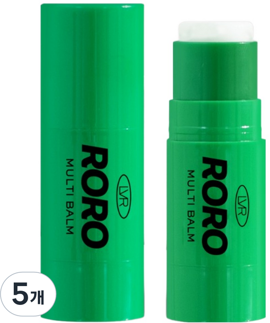 르브레 로로 멀티밤 베르, 7.5g, 5개