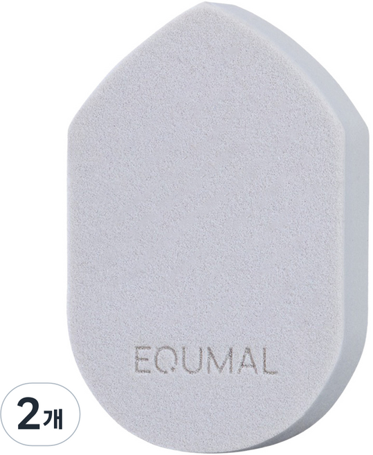 EQUMAL 無痕粉撲, 2個, 無香
