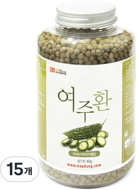 갑당약초 여주환, 400g, 15개