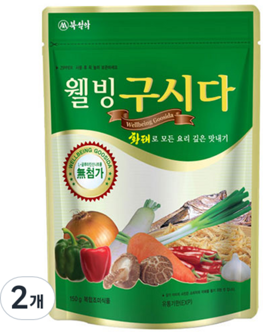 북설악 황태 웰빙 구시다, 500g, 2개