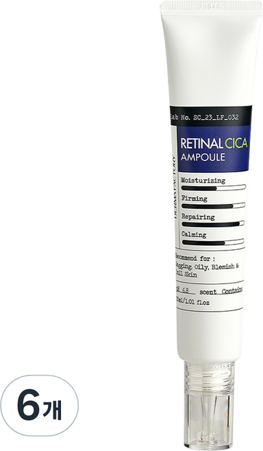 더마팩토리 레티날 시카 앰플, 30ml, 6개
